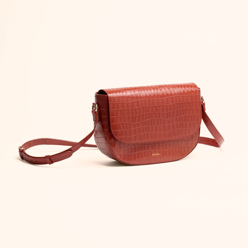 Sac bandoulière Albane - Brique