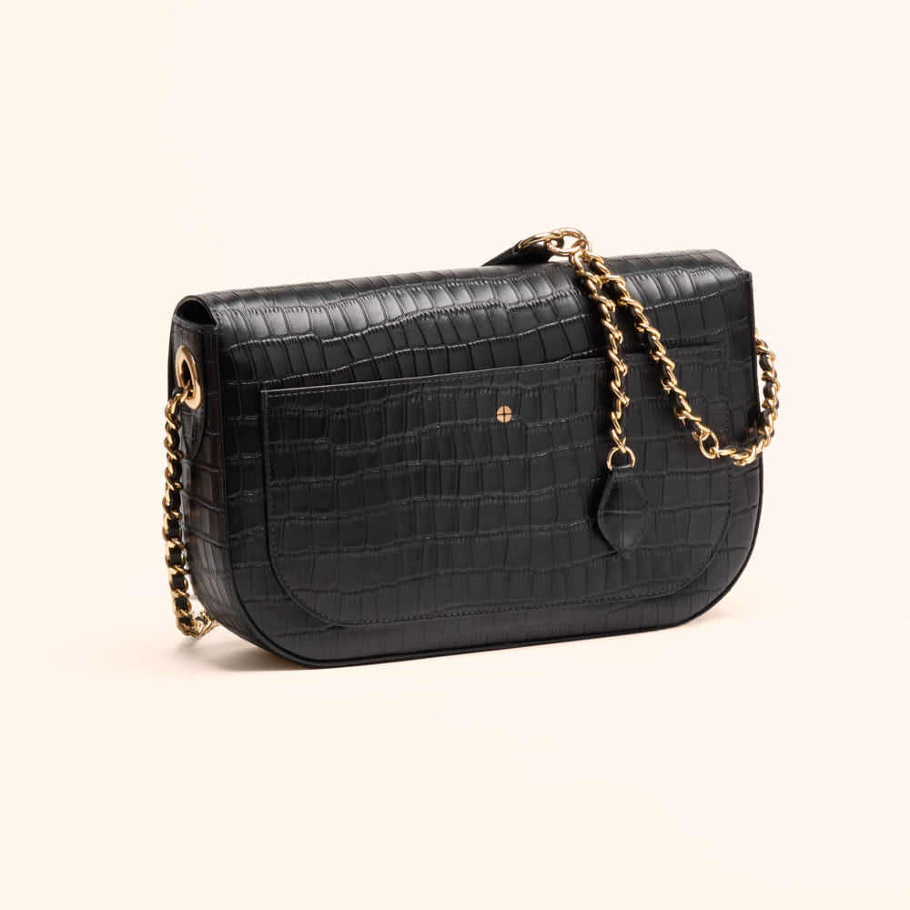 Sac porté épaule Alice - Noir