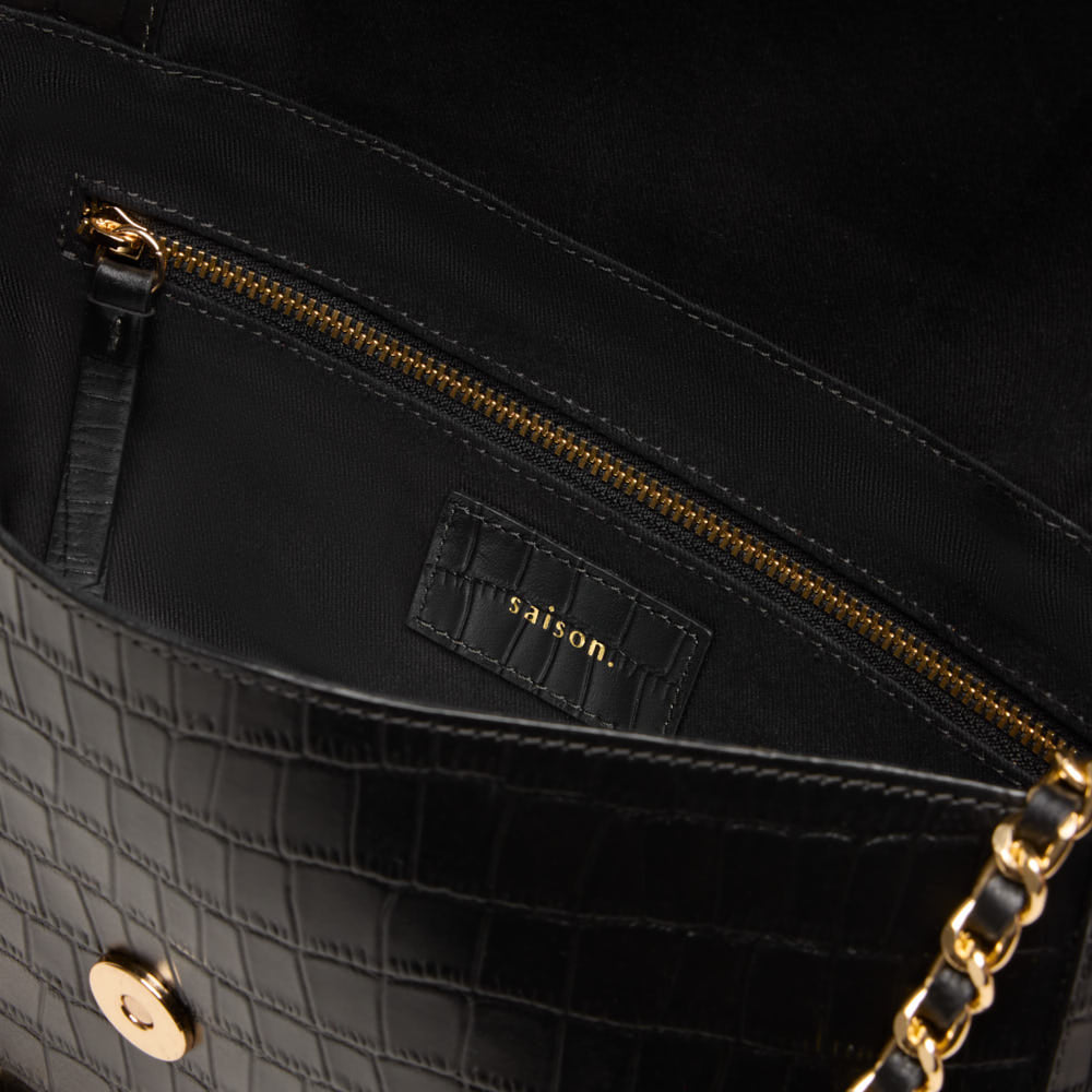 Sac porté épaule Alice - Noir