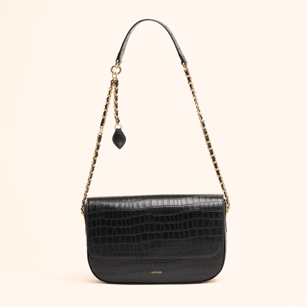 Sac porté épaule Alice - Noir