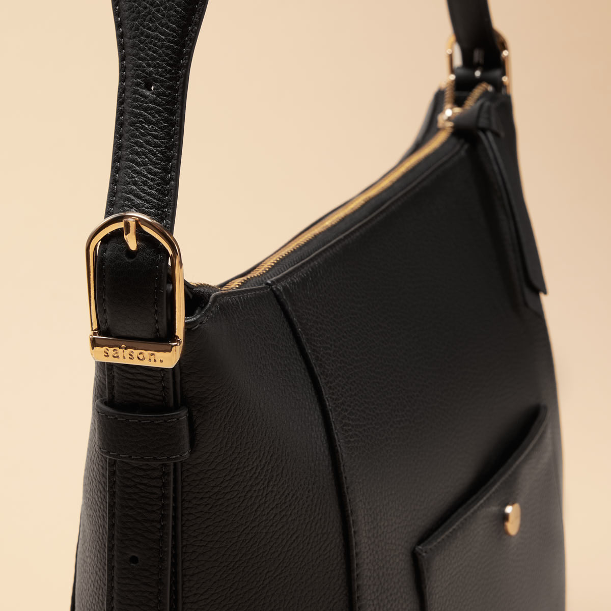 Sac hobo Alma - Noir