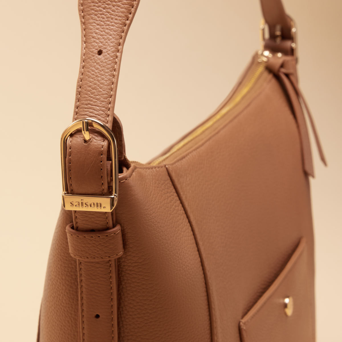 Sac hobo Alma - Cognac