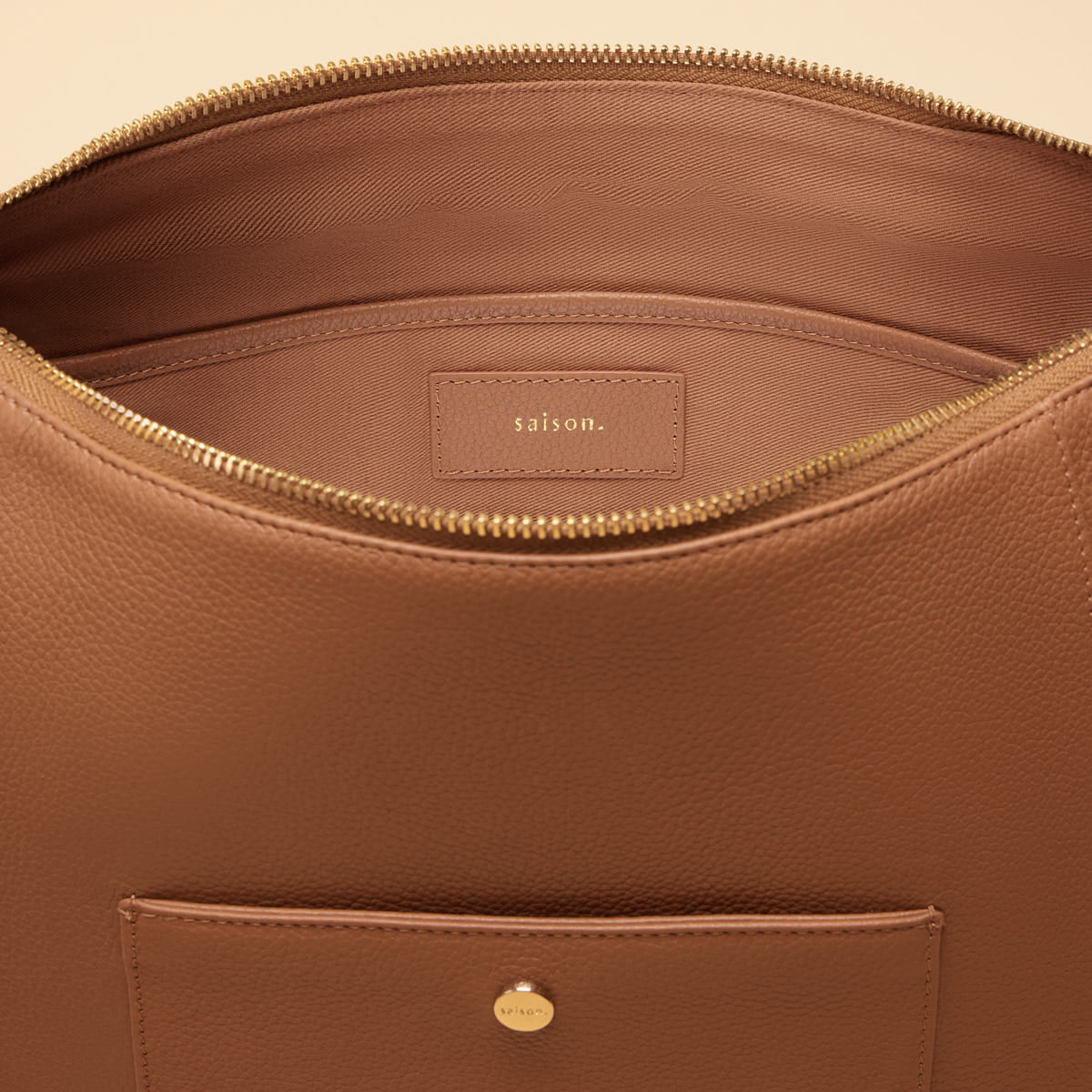 Sac hobo Alma - Cognac