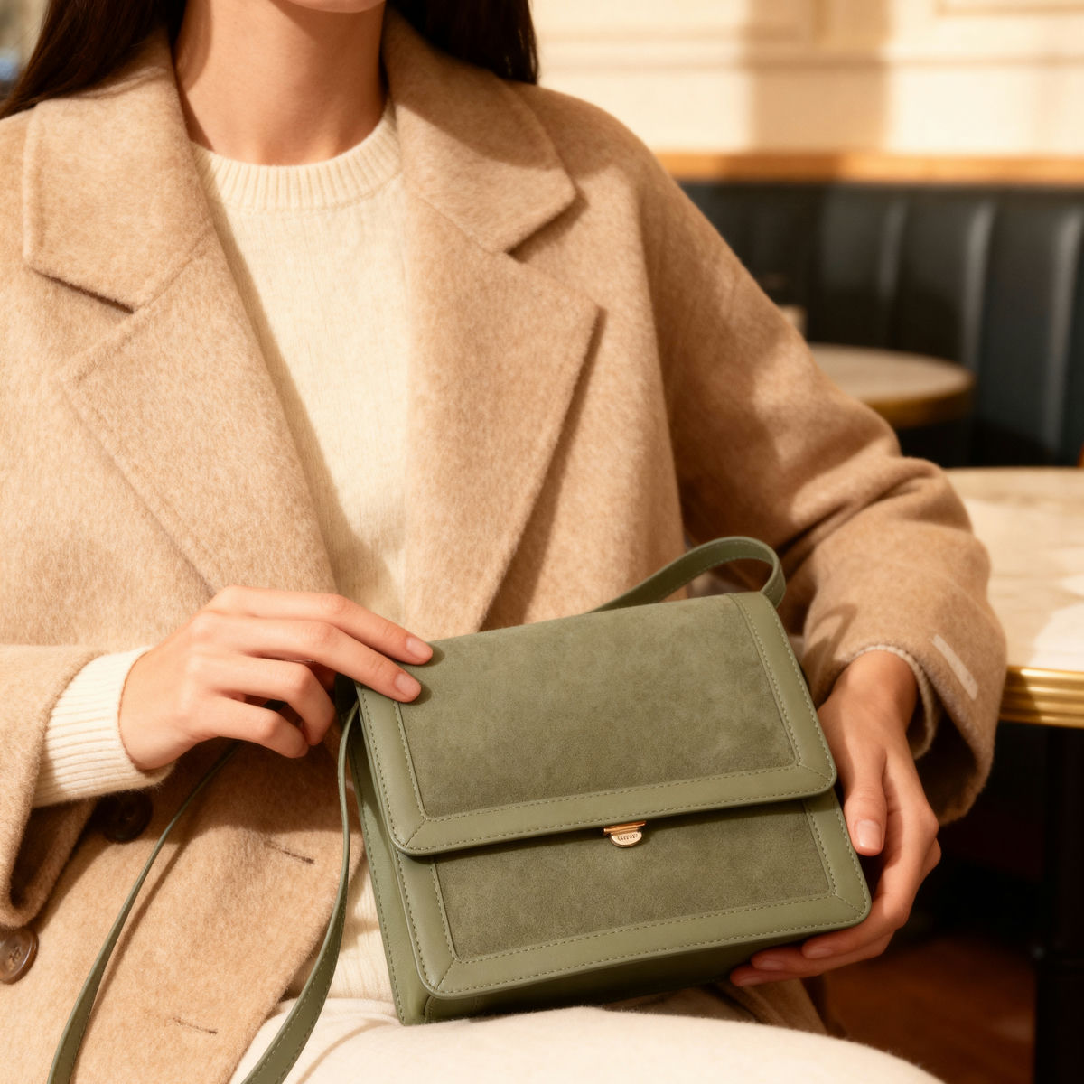 Sac bandoulière Anita - Argile