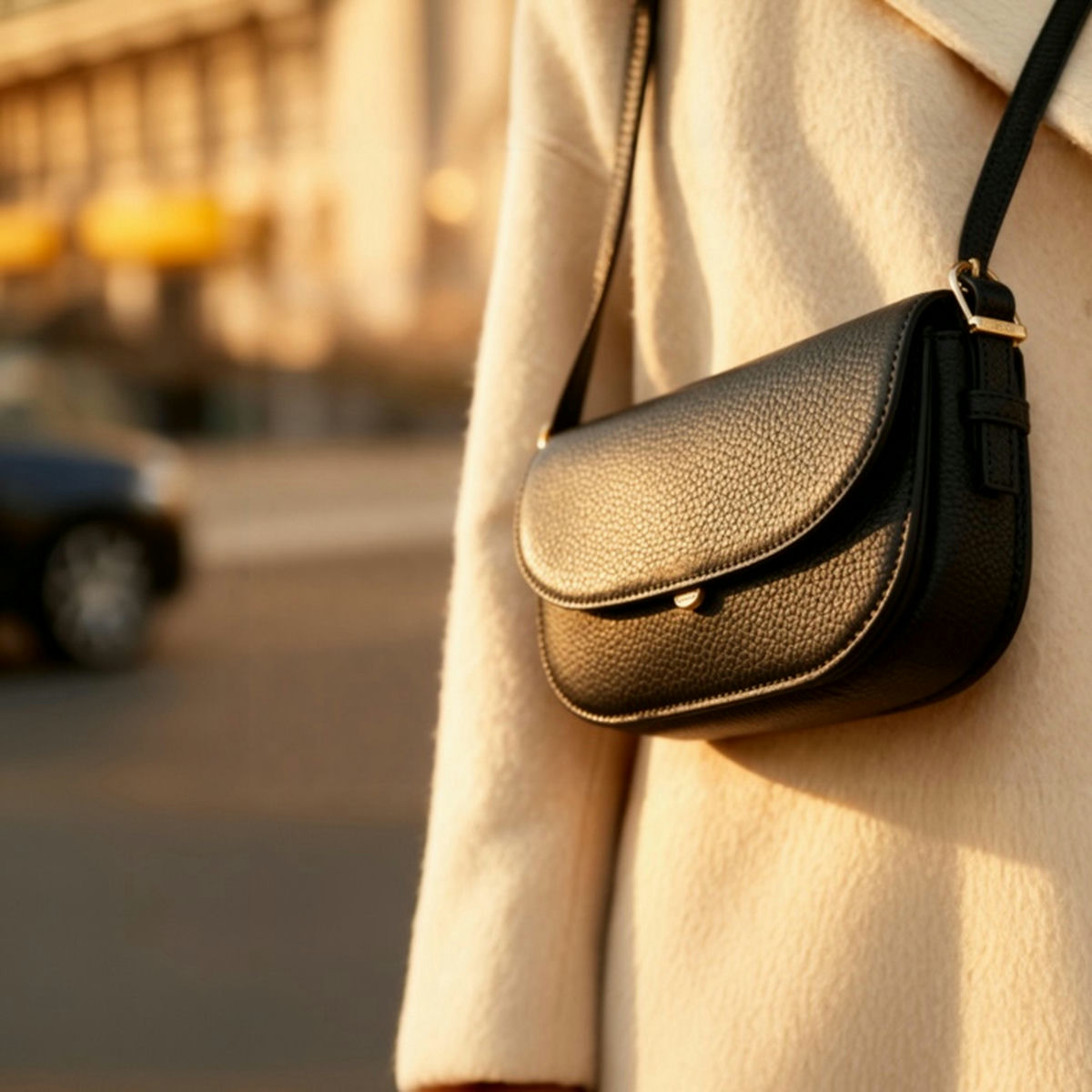 Sac porté épaule Béa - Noir