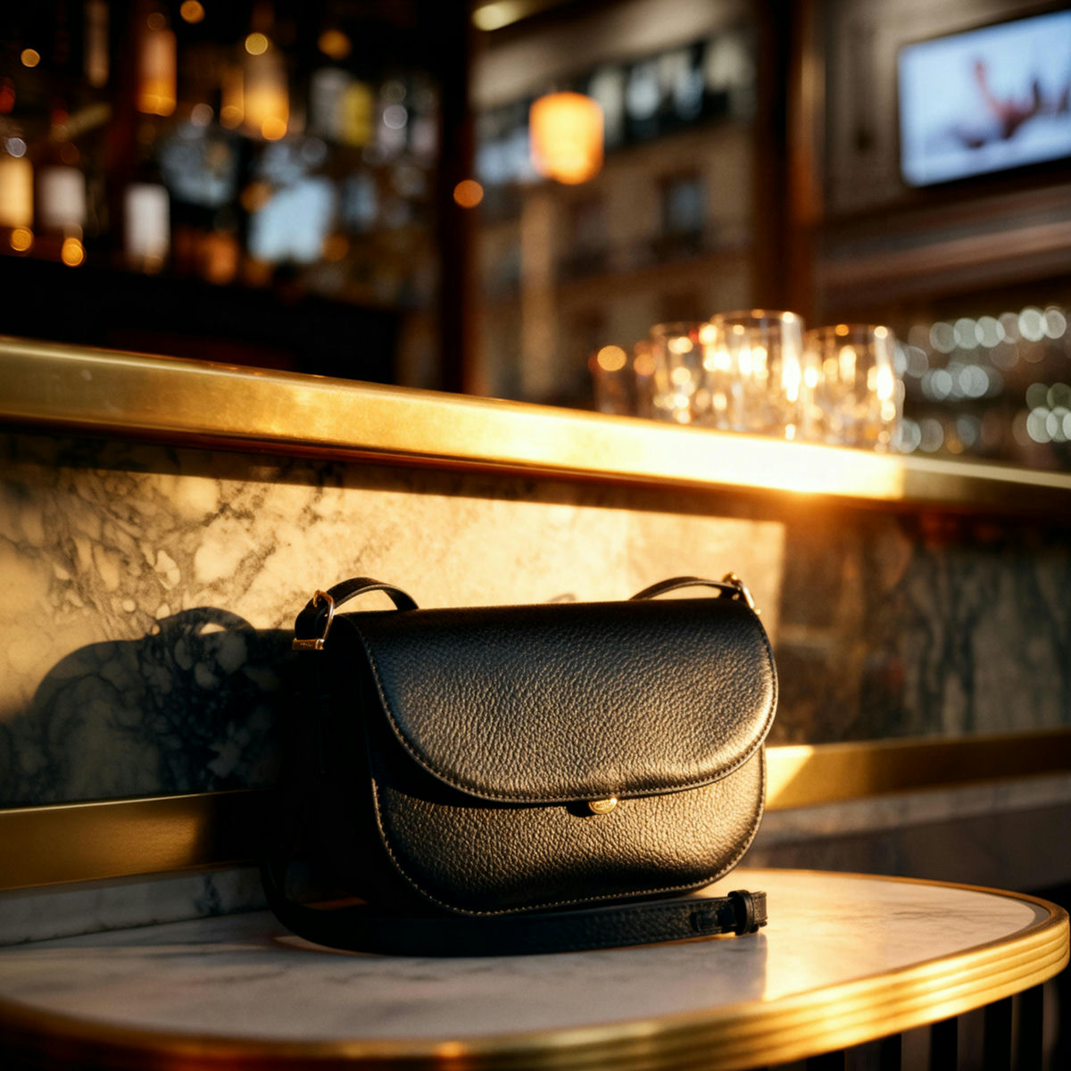 Sac porté épaule Béa - Noir