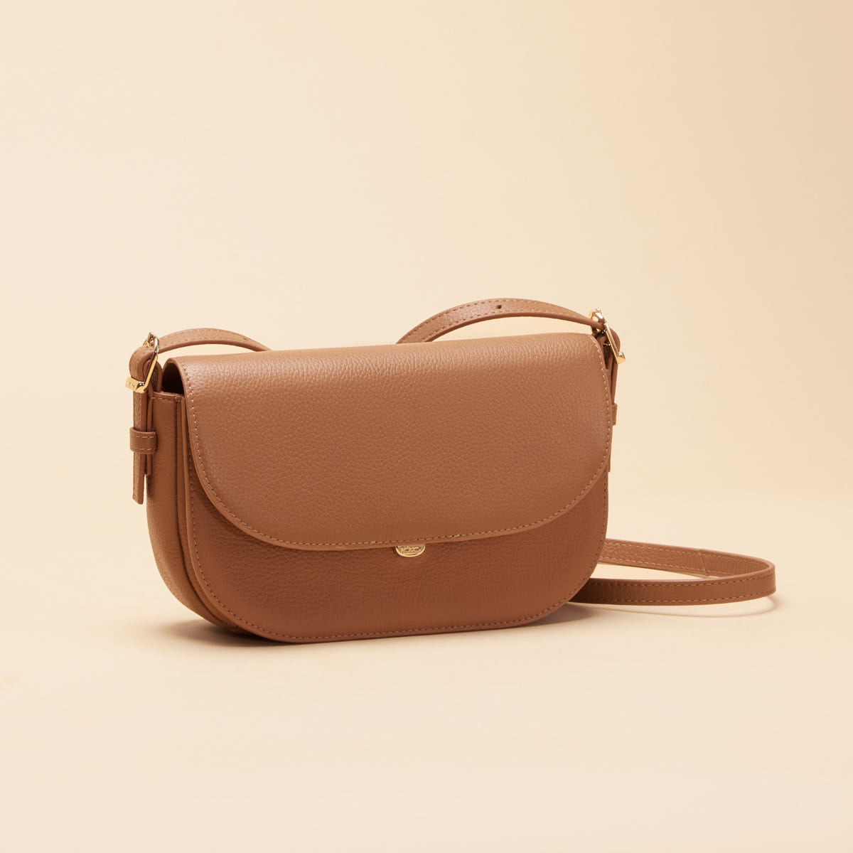 Sac porté épaule Béa - Cognac