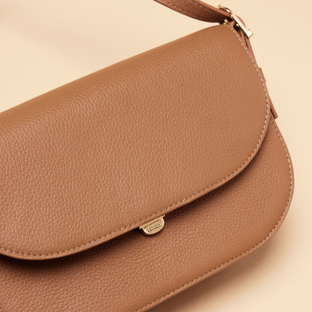 Sac porté épaule Béa - Cognac