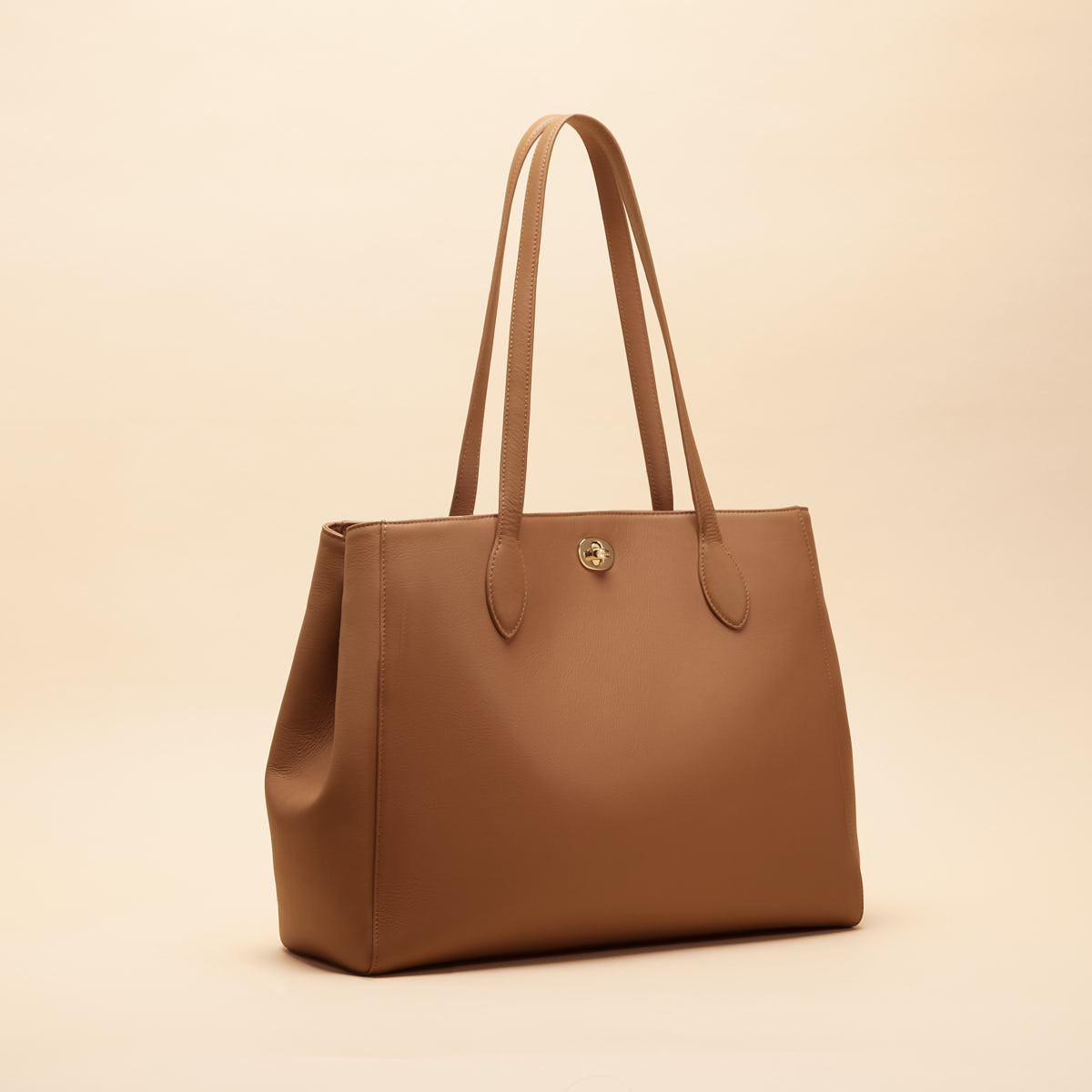 Sac à main Camille - Noisette