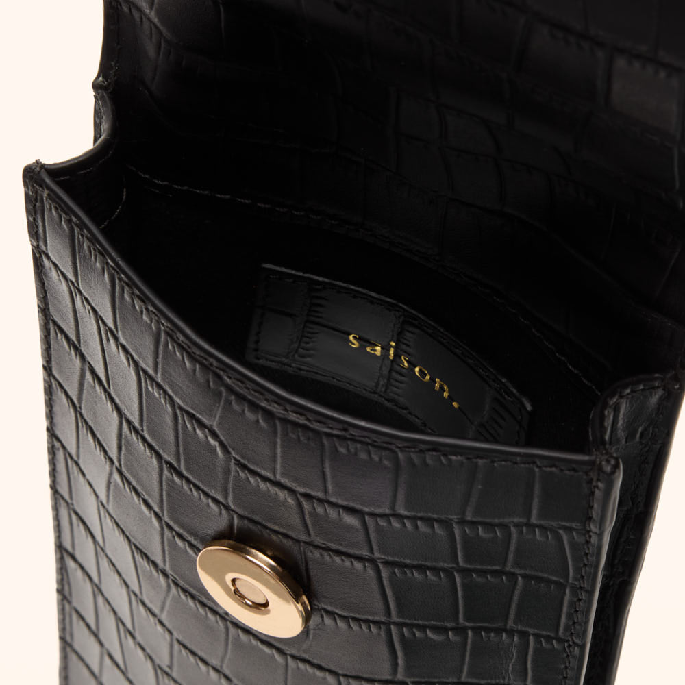 Pochette smartphone Chloé - Noir
