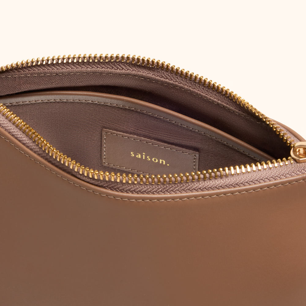 Sac bandoulière Denise - Taupe