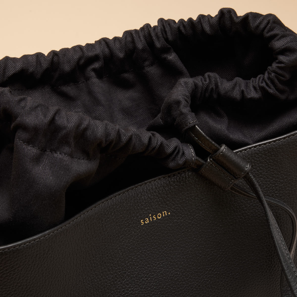 Sac seau Diane - Noir