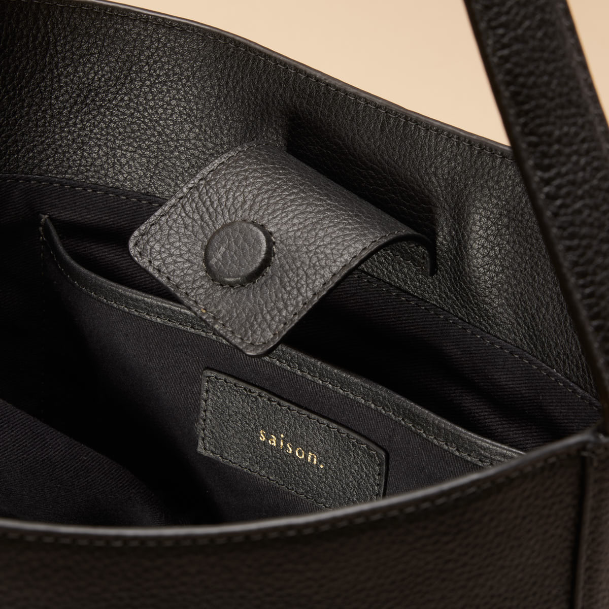 Sac seau Diane - Noir