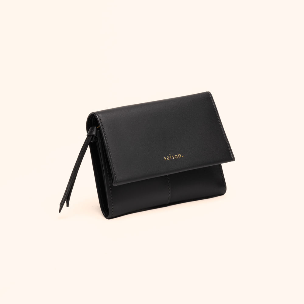 Portefeuille Emilie - Noir