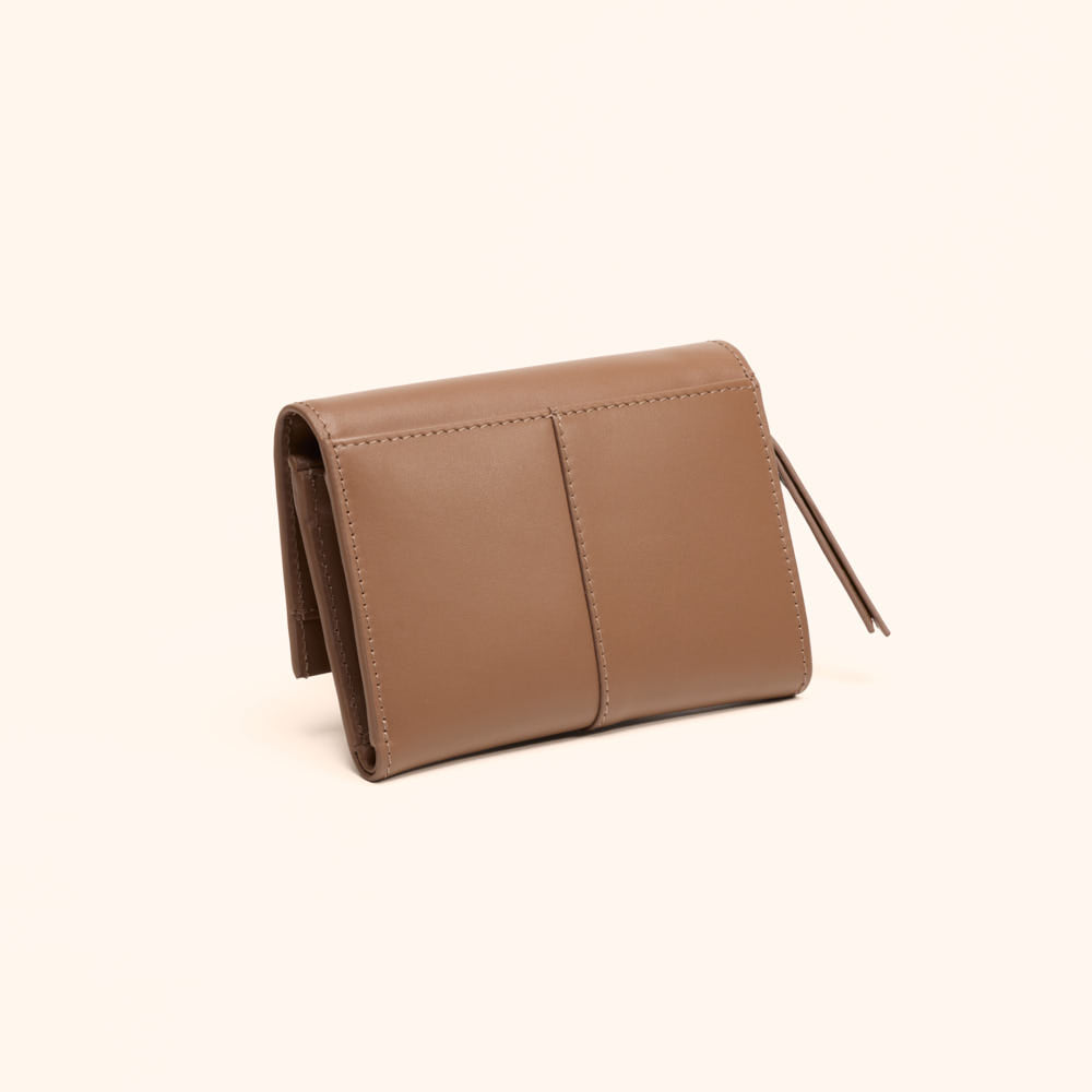 Portefeuille Emilie - Taupe
