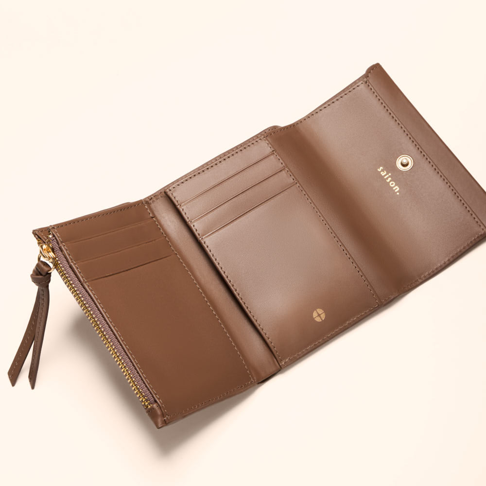 Portefeuille Emilie - Taupe