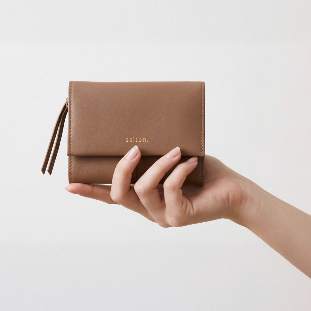 Portefeuille Emilie - Taupe