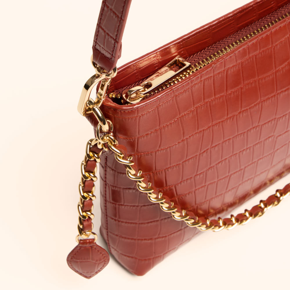 Sac bandoulière Emma - Brique