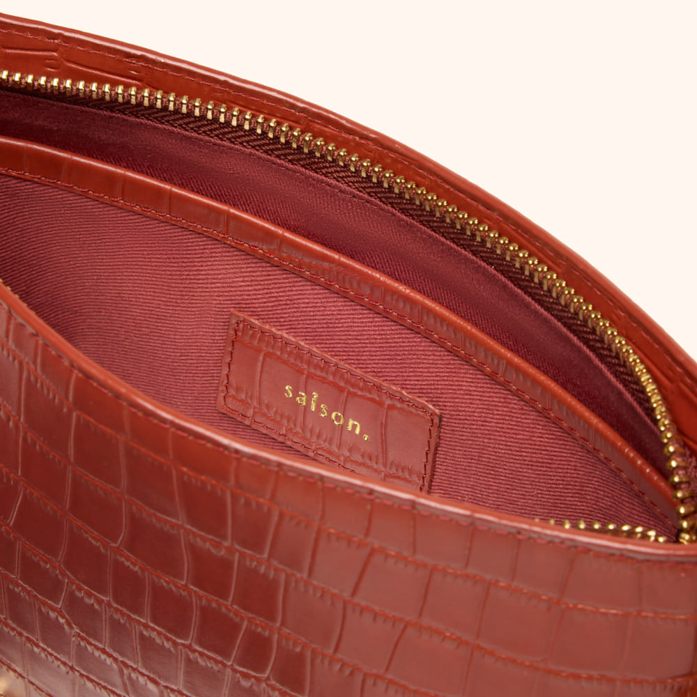 Sac bandoulière Emma - Brique