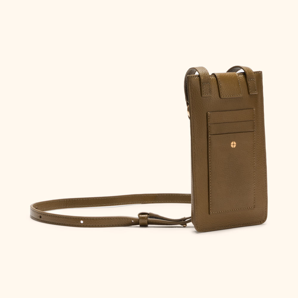 Pochette smartphone Eve - Sepia