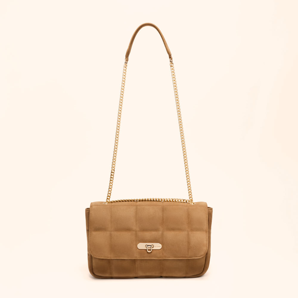 Sac porté épaule Frida - Camel