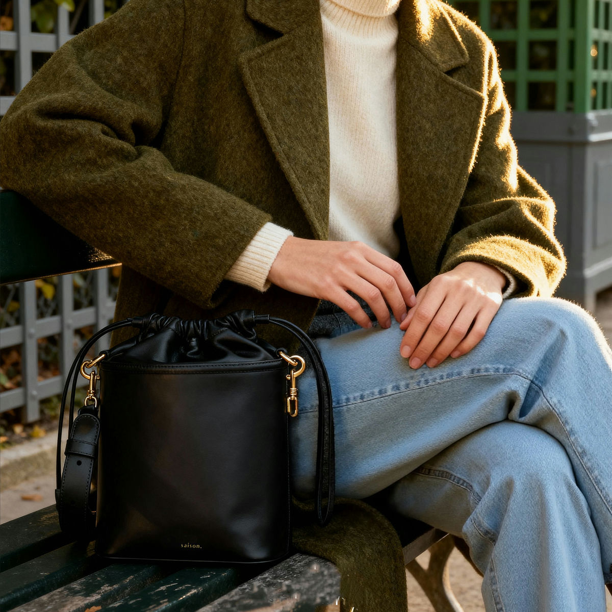 Sac seau Gwen - Noir