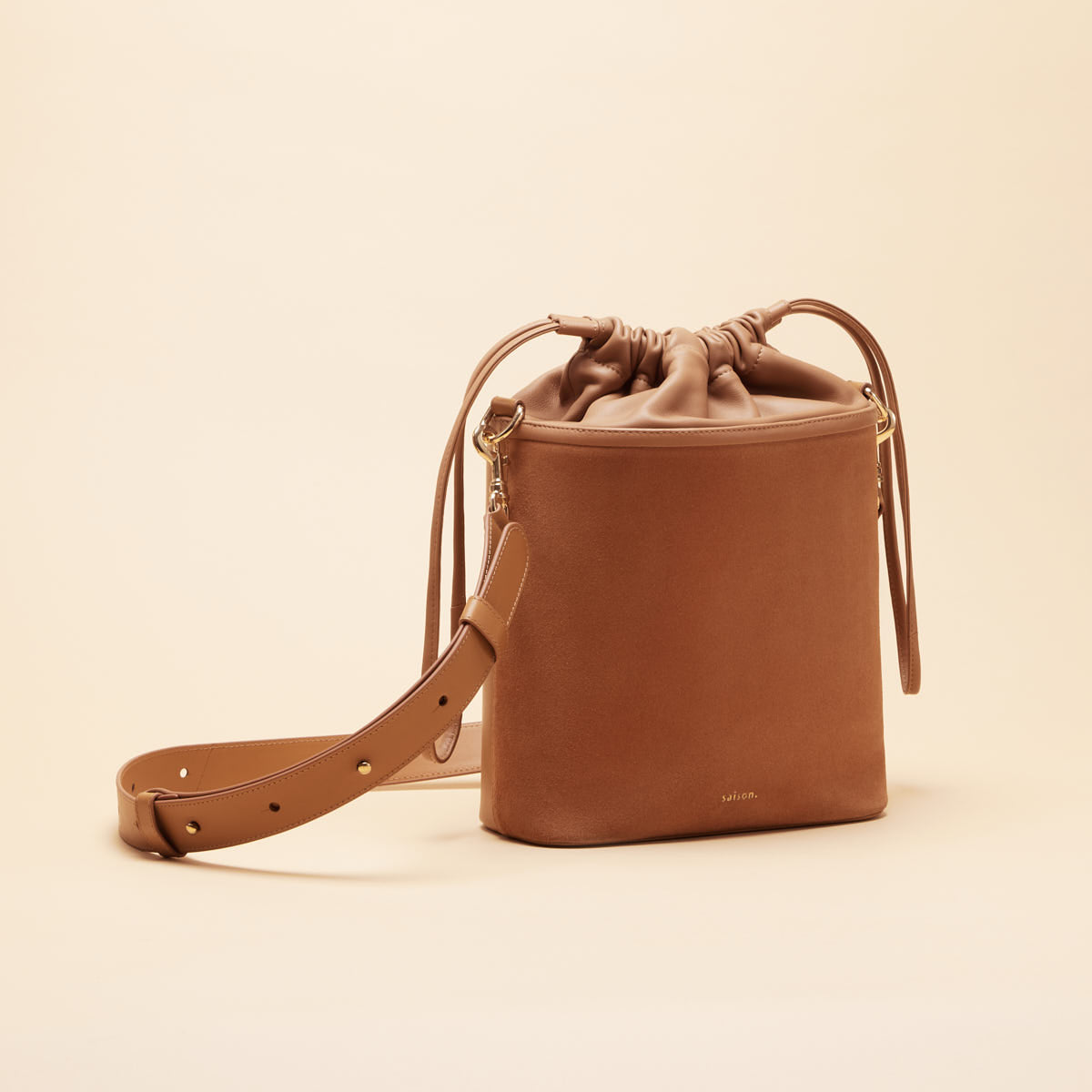Sac seau Gwen - Noisette