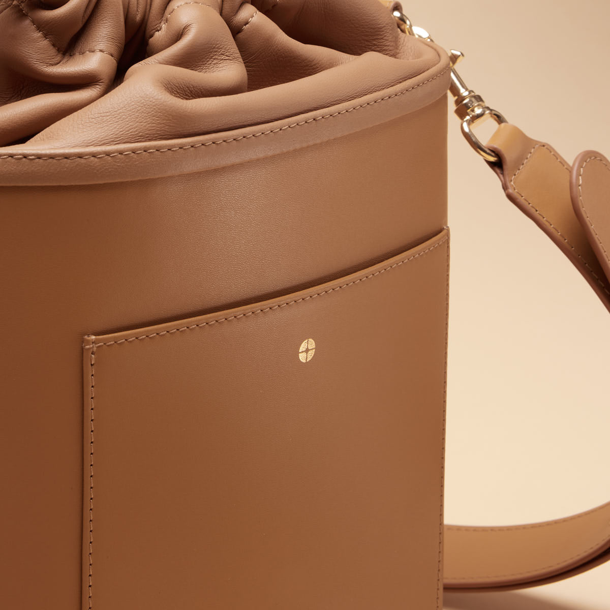 Sac seau Gwen - Noisette