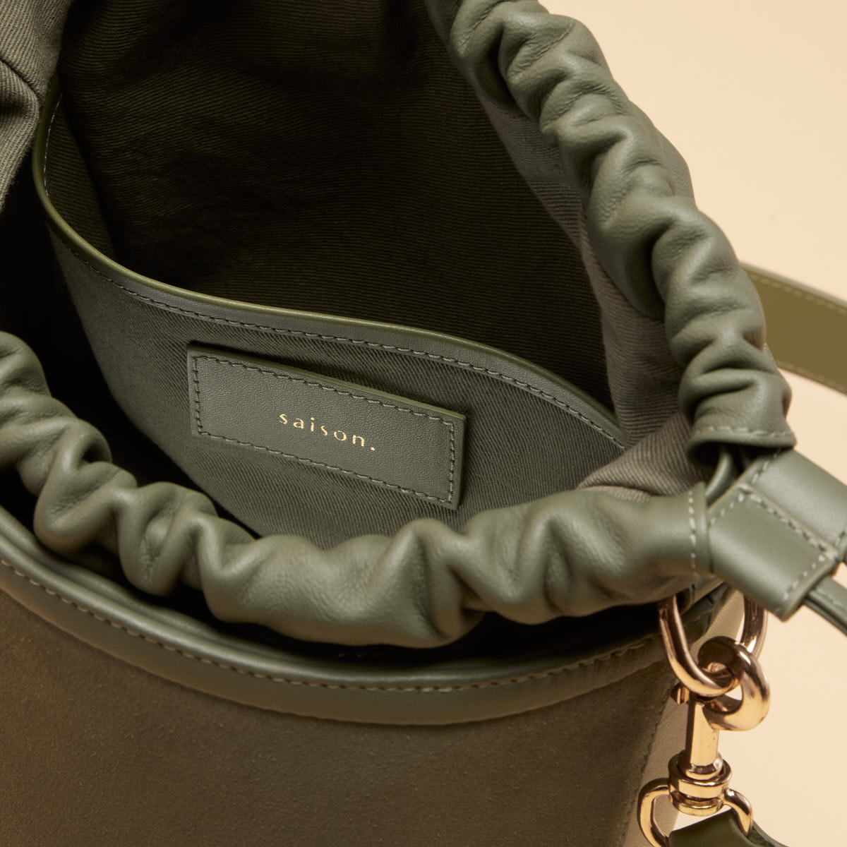 Sac seau Gwen - Argile