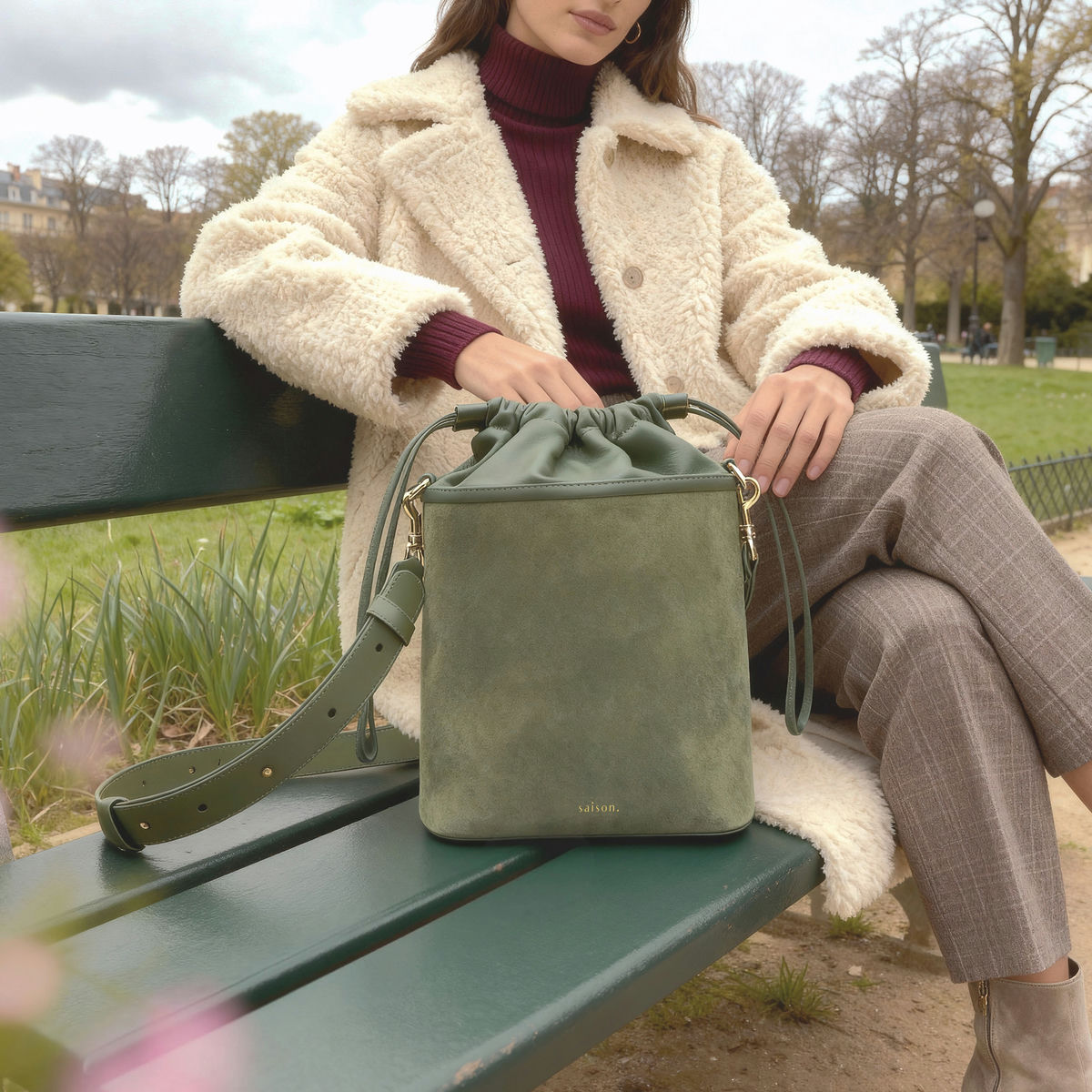 Sac seau Gwen - Argile