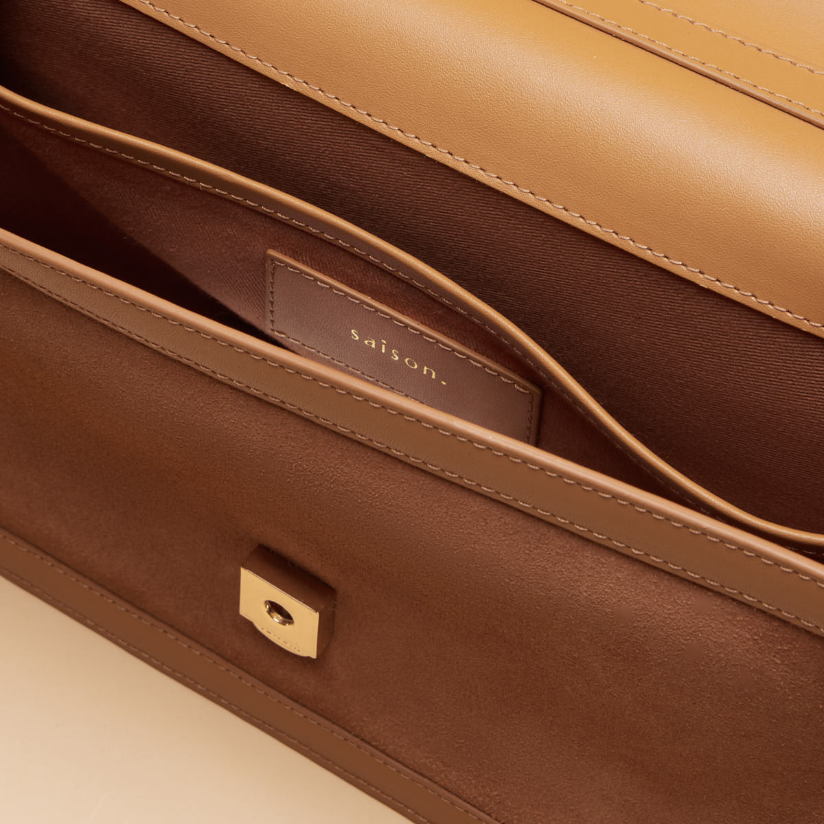 Sac bandoulière Hélène - Noisette