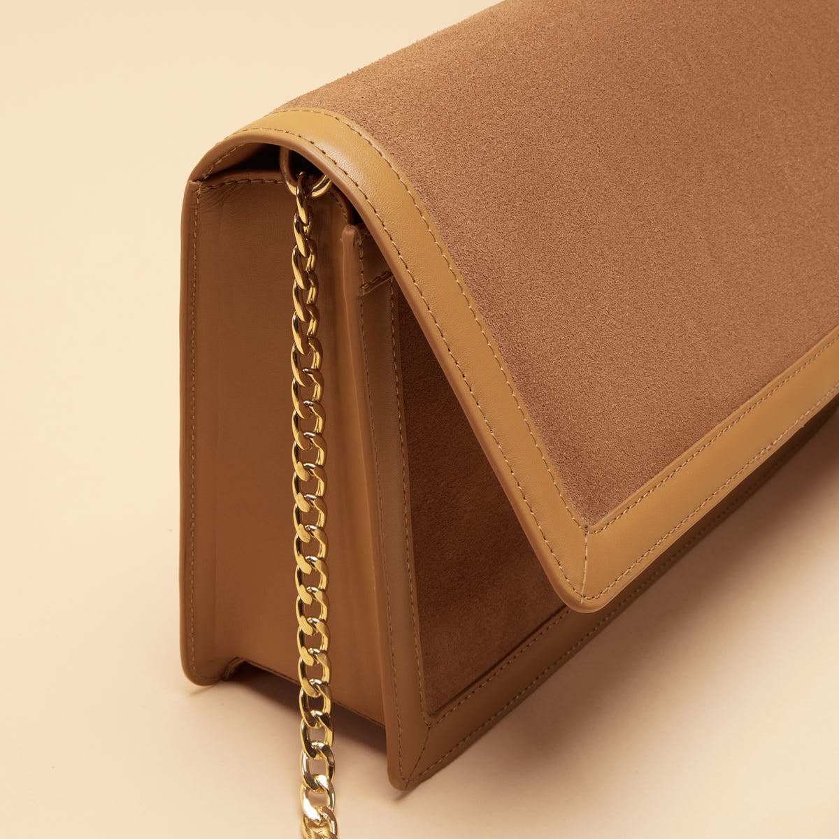 Sac bandoulière Hélène - Noisette