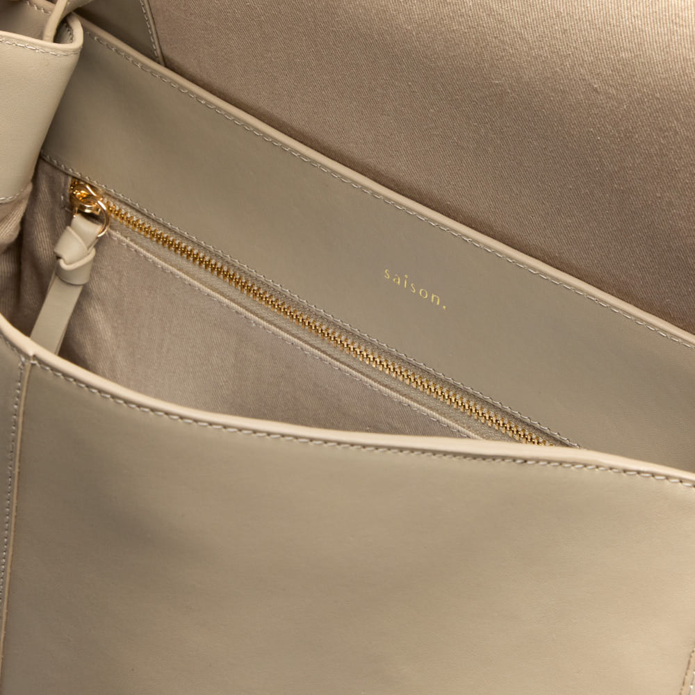 Sac porté épaule Ilona - Grège