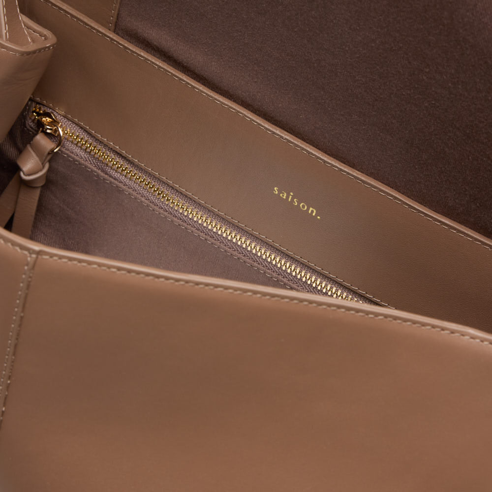 Sac porté épaule Ilona - Taupe