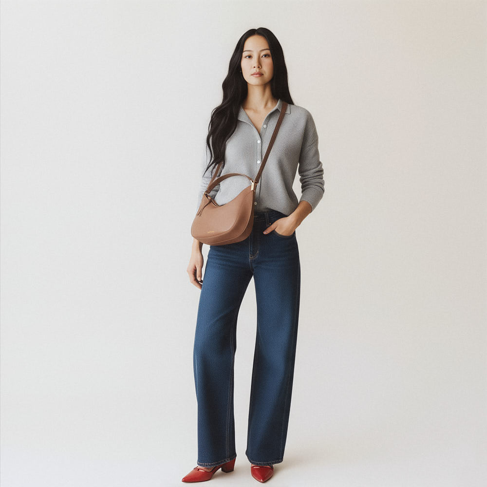 Sac à main Ingrid - Taupe