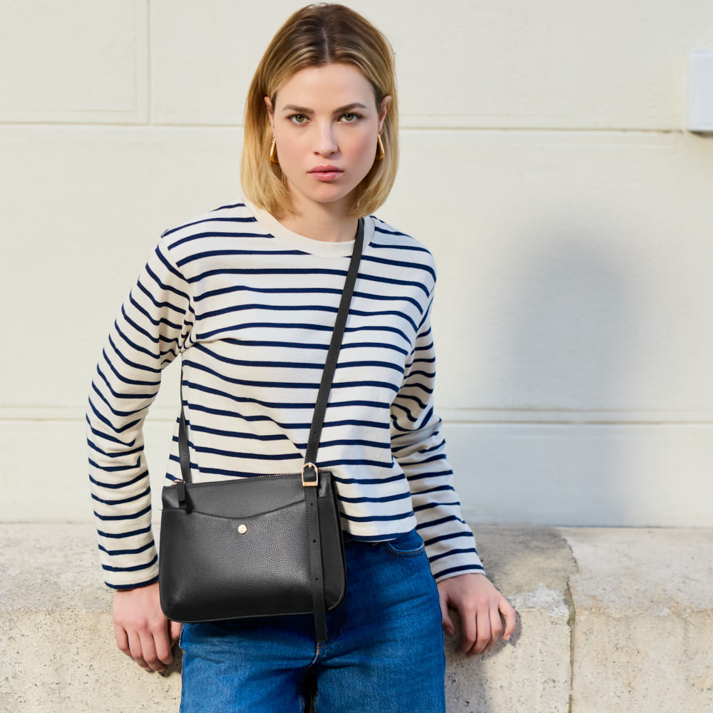 Sac bandoulière Irma - Noir