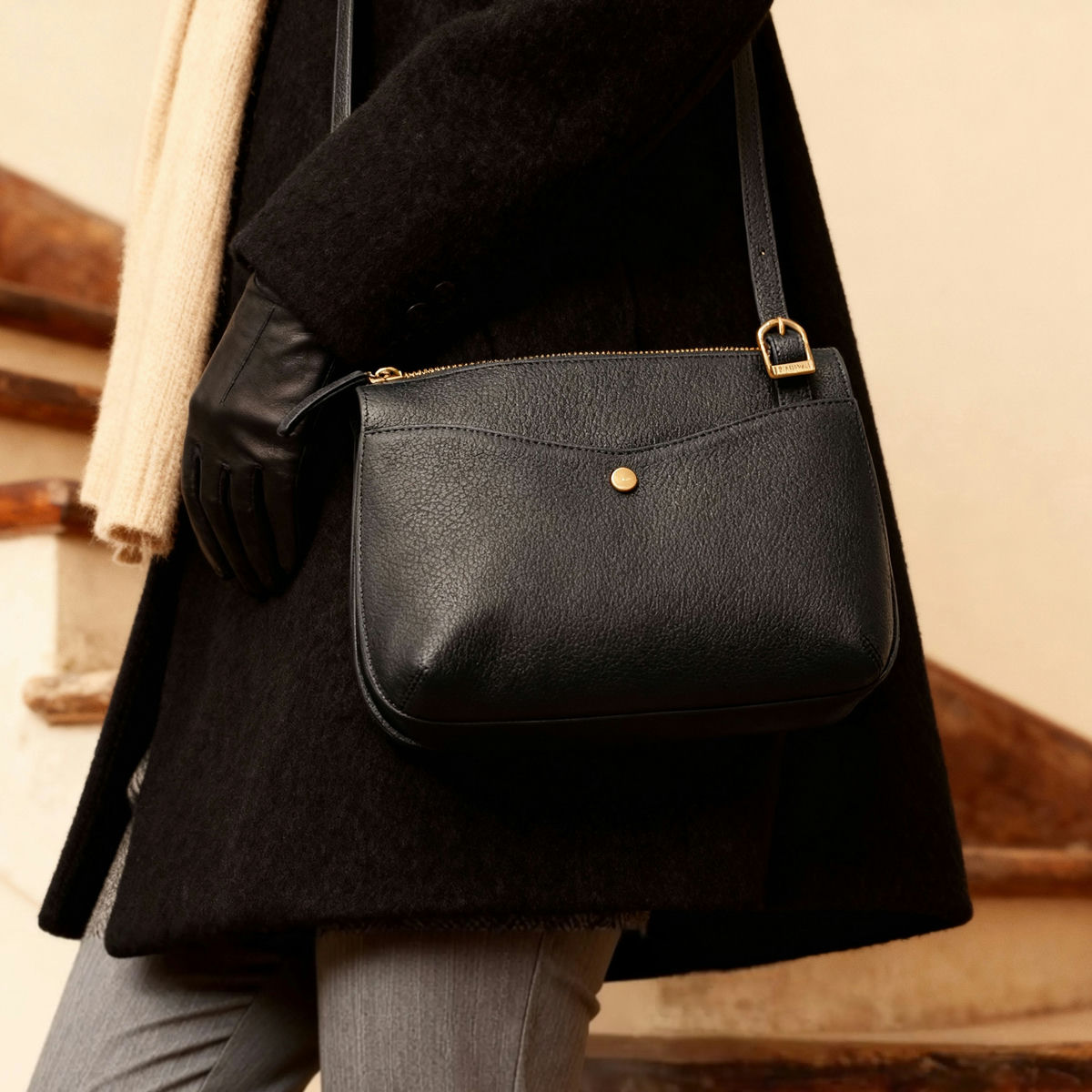 Sac bandoulière Irma - Noir