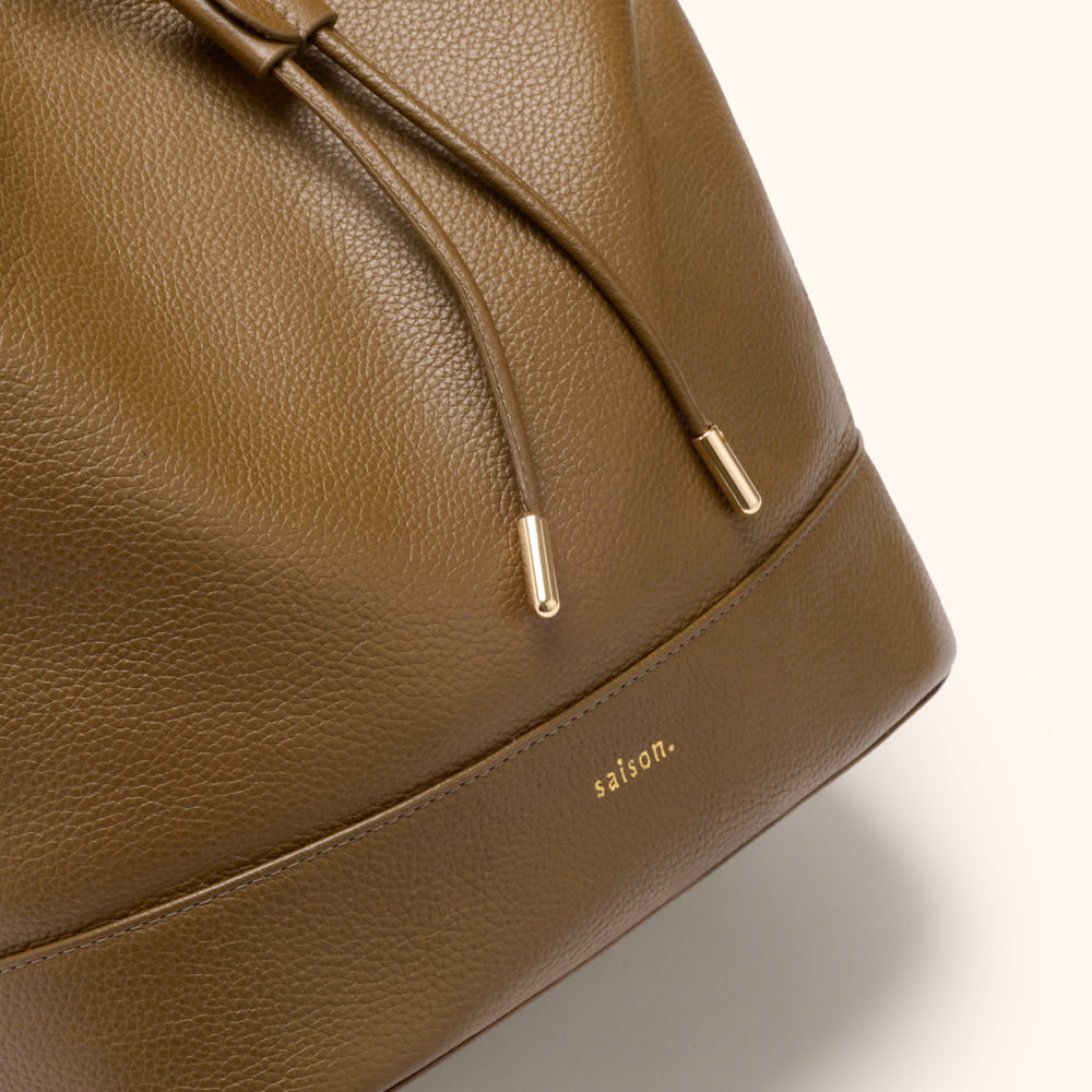 Sac seau Jade - Sepia