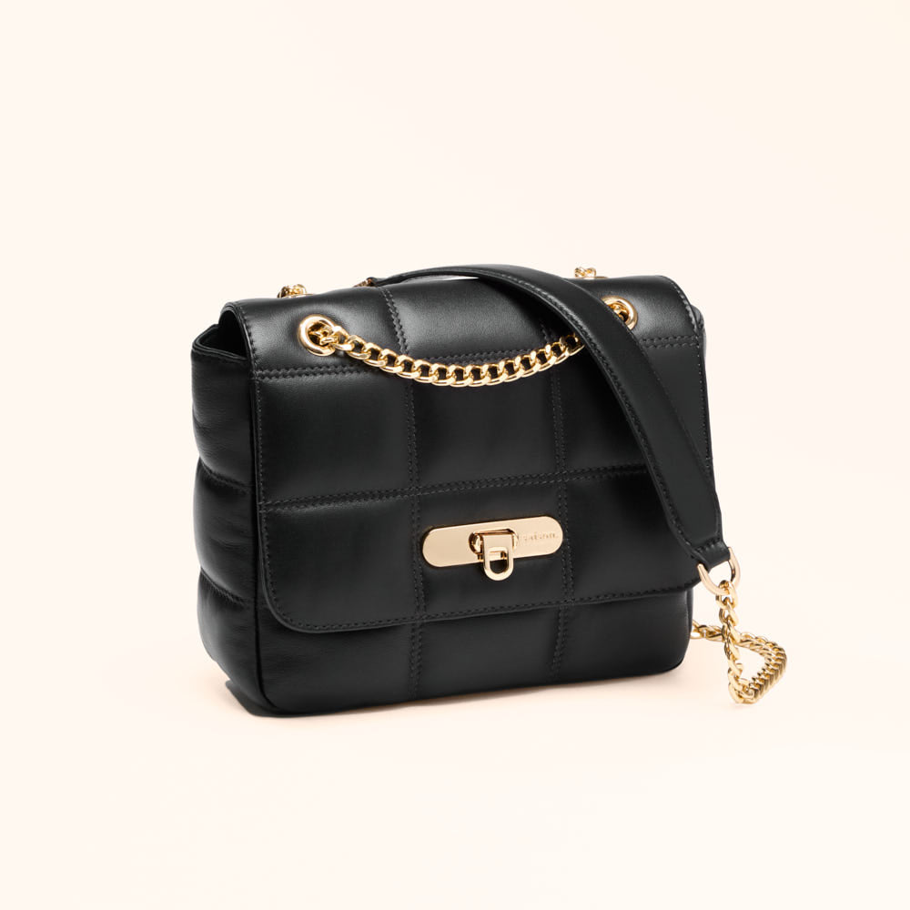 Sac porté épaule Léonie - Noir