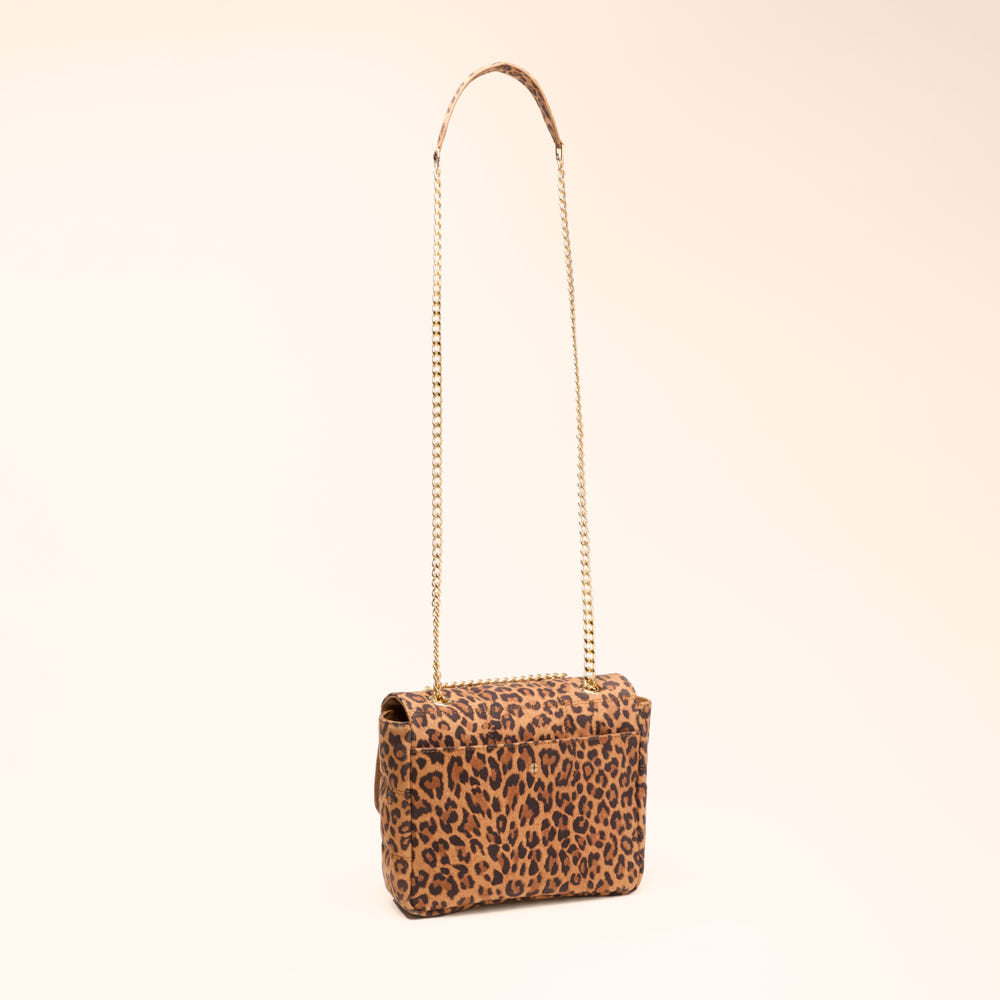 Sac porté épaule Léonie - Léopard