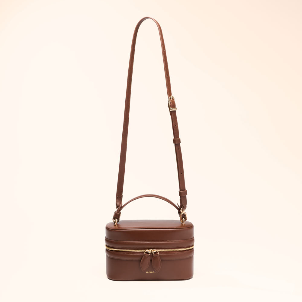 Sac à main Maëlle - Brun