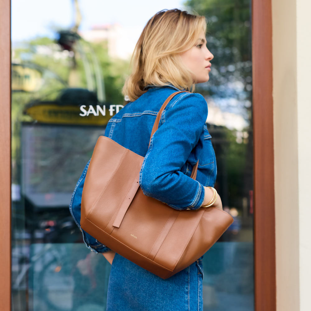 Sac cabas Magda - Cognac