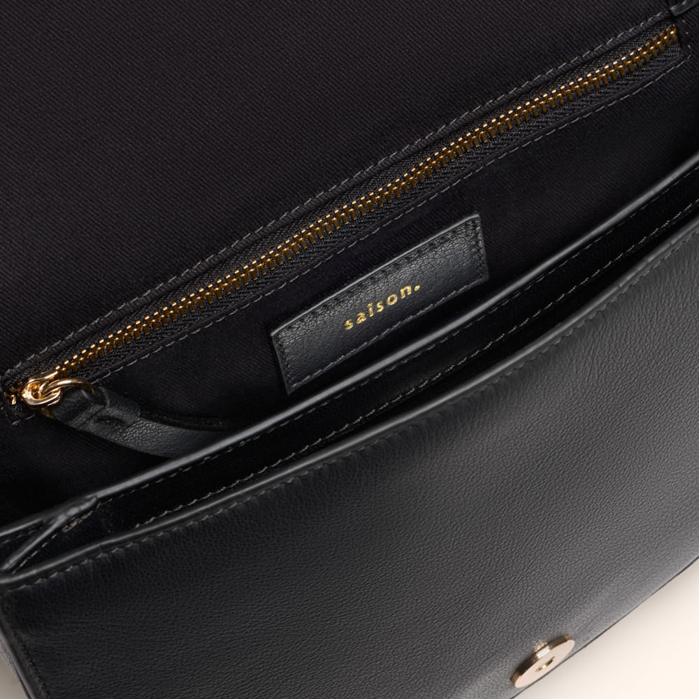 Sac bandoulière Manon - Noir