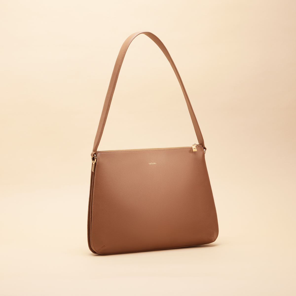 Sac porté épaule Maud - Cognac