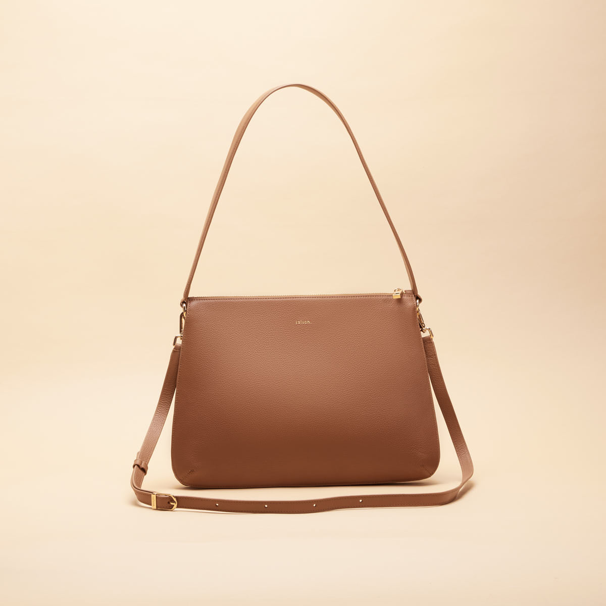 Sac porté épaule Maud - Cognac