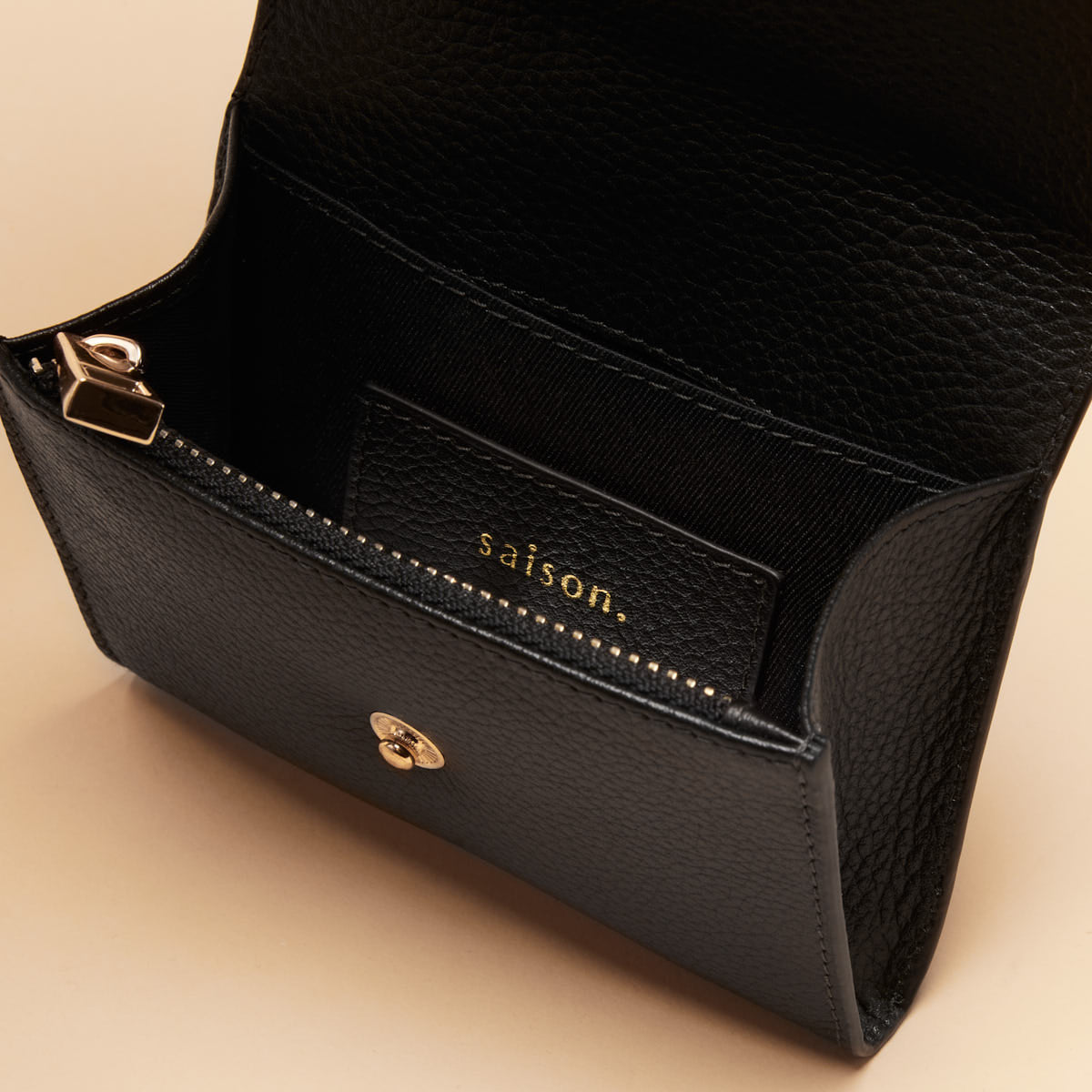 Porte-monnaie Mona - Noir