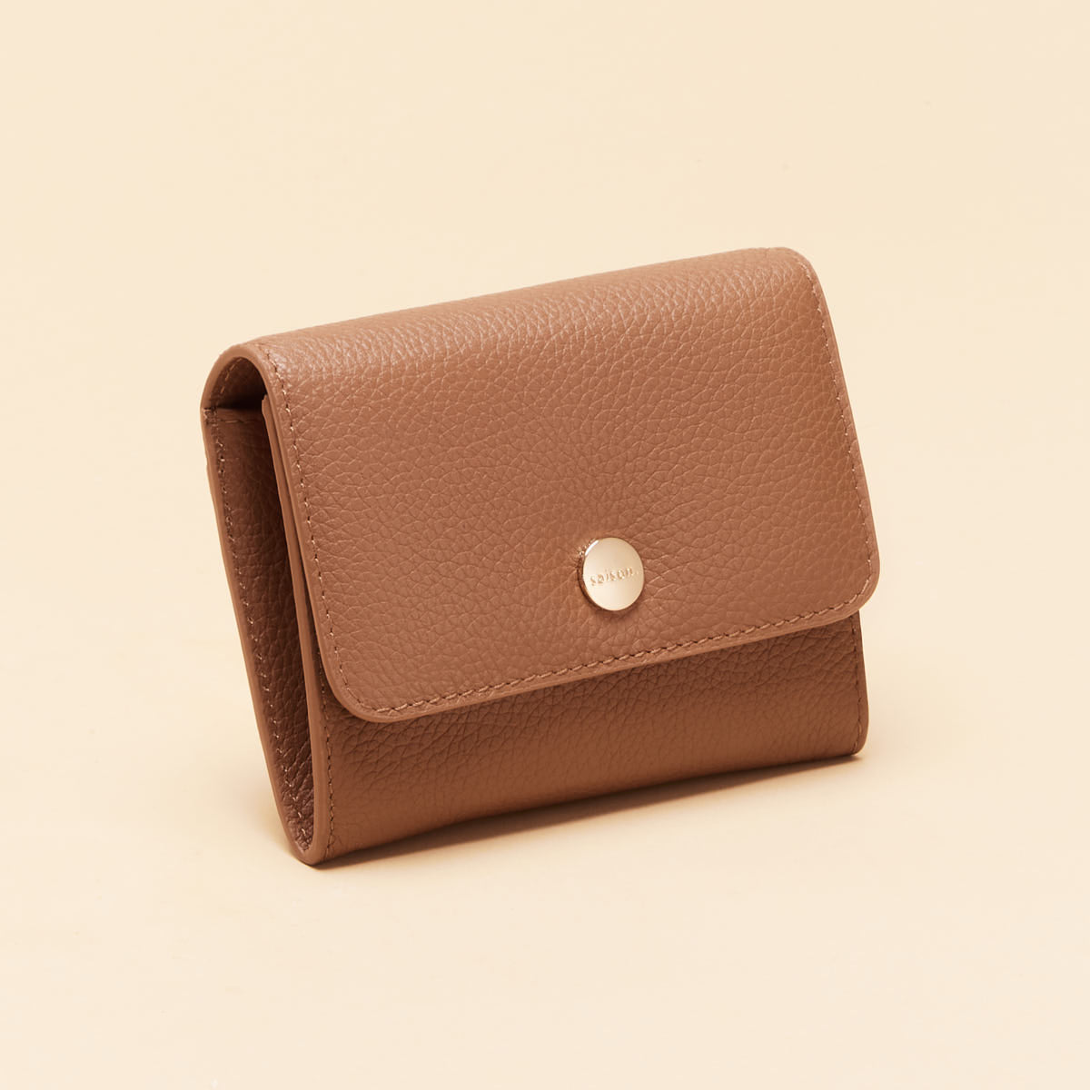 Porte-monnaie Mona - Cognac