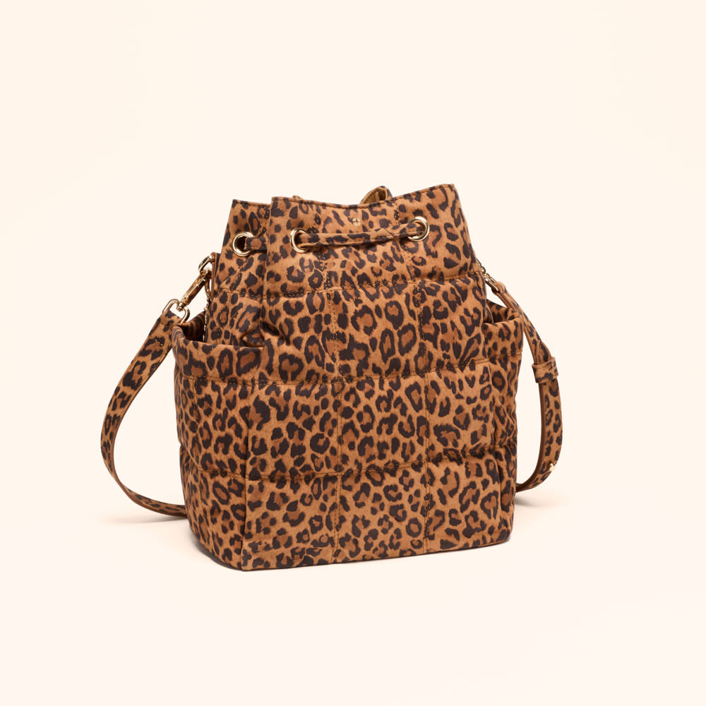 Sac seau Ninon - Léopard