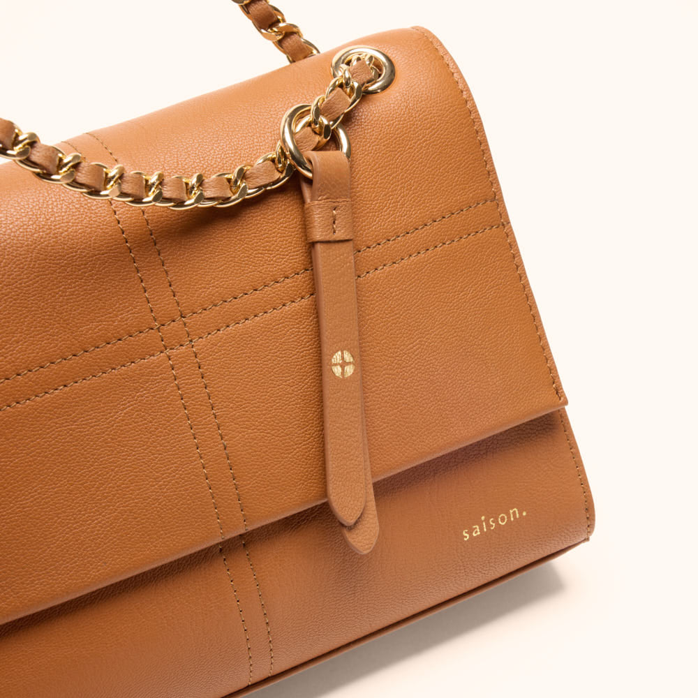 Sac porté épaule Paloma - Pécan