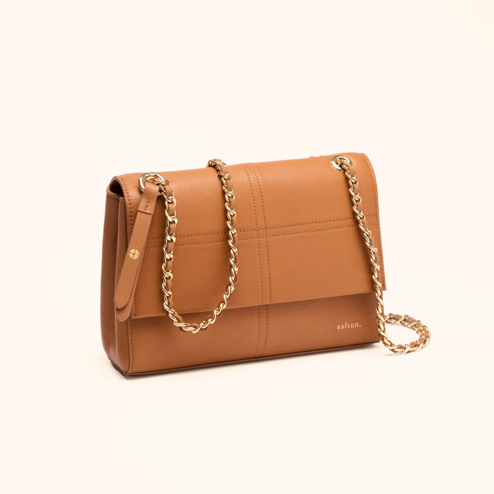Sac porté épaule Paloma - Pécan